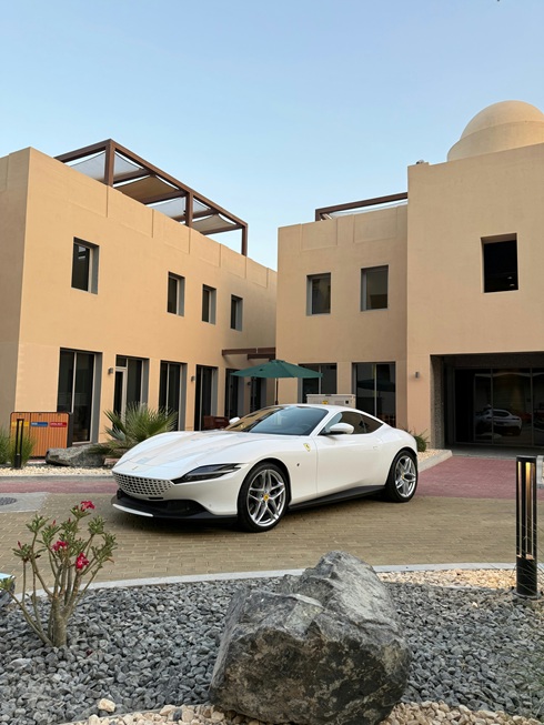 Masssivgarage eingebaut im Haus