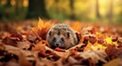 Für Igel ist ein verwilderter Bereich unter Sträuchern überlebenswichtige Winterresidenz. Daher sollte Laub unter Gehölzen nicht entfernt werden.