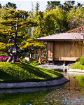 Ein Garten nach Feng Shui gestaltet