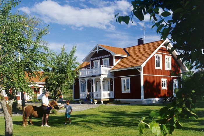 Hausbautipps24 Bauen auf  Schwedisch