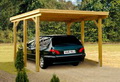 Einzel Carport Flachdach