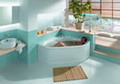 Badezimmer Mini Eckbadewanne