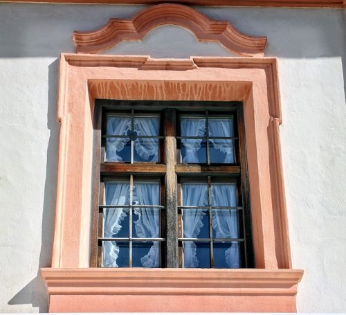 Historische Fensterbank